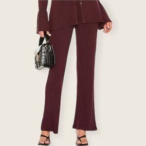 NWT | n:Philanthropy | Reign Ribbed Pant | Space Cherry | XS